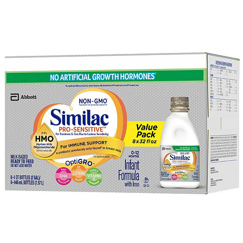 similac pro sensitive ready to feed 32 oz